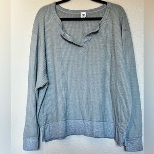 Casual V-Neck Long Sleeve